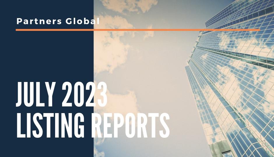 July 2023 - Listing Reports