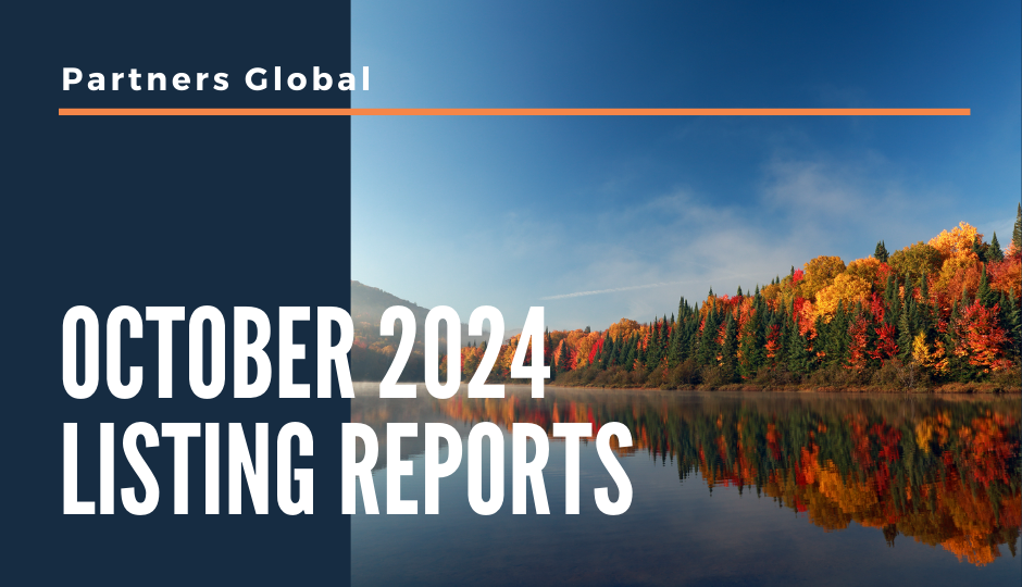 October 2024 - Listing Reports