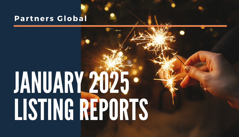 January 2025 - Listing Reports